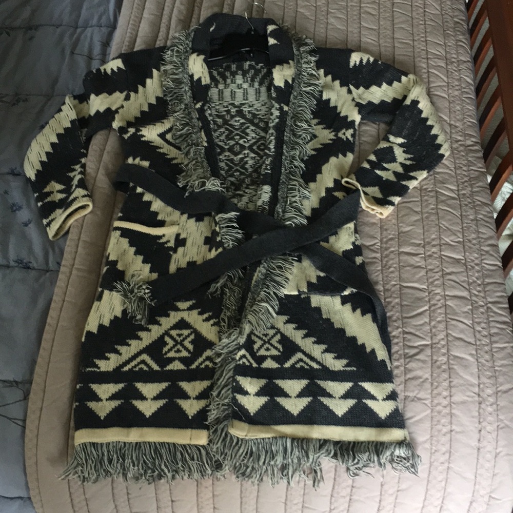 Women Miss Me Fringe Cardigan